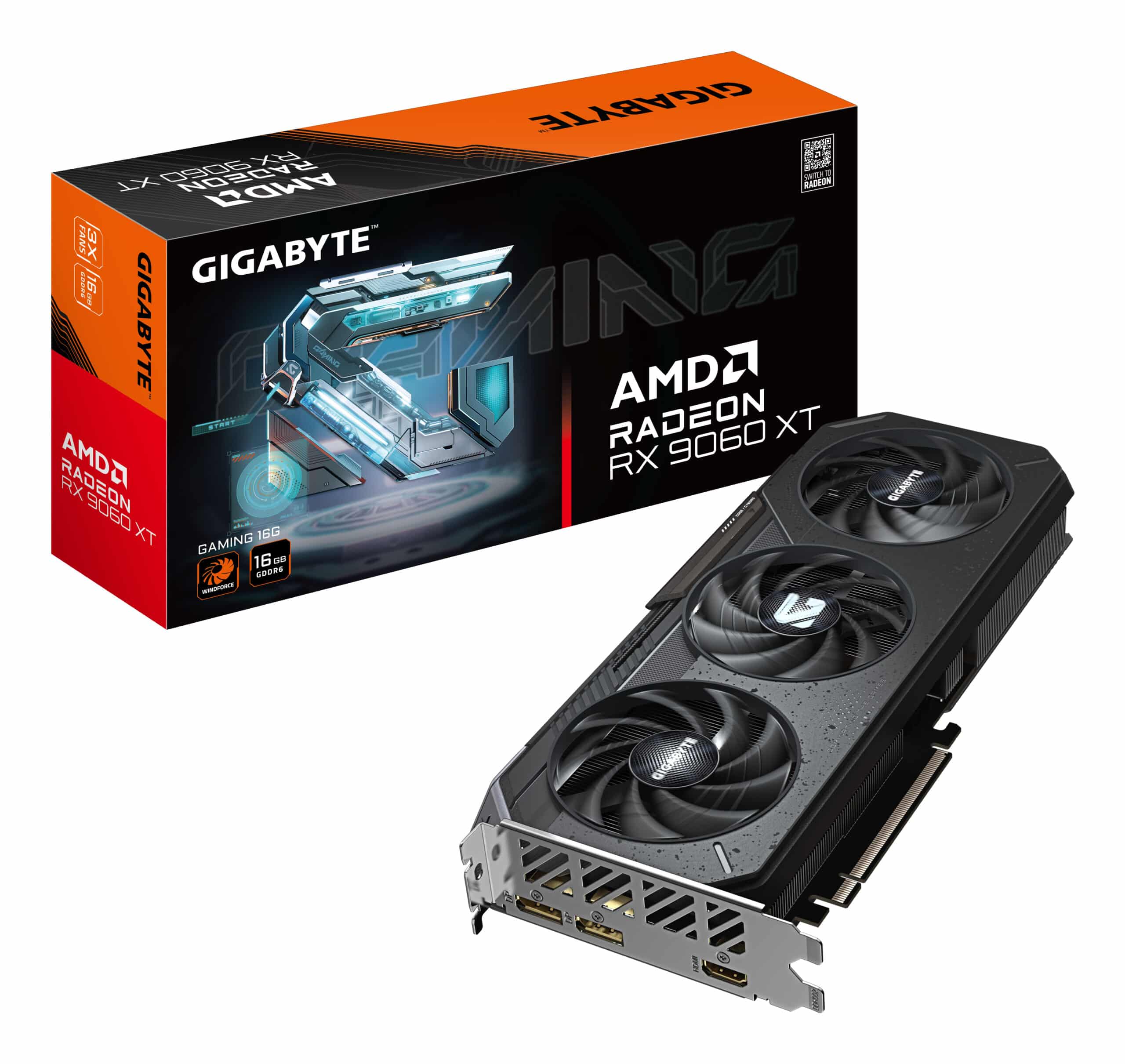 GIGABYTE Radeon RX 9060 XT GAMING 16G AMD 16 GB GDDR6