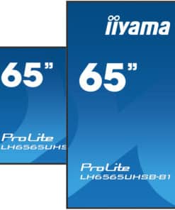 iiyama LH6565UHSB-B1 beeldkrant Kiosk-ontwerp 163,8 cm (64.5") LED Wifi 800 cd/m² 4K Ultra HD Zwart Type processor Android 11 24/7 - Afbeelding 5