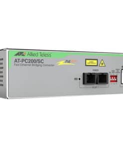 Allied Telesis AT-PC200/SC-960 netwerk media converter 100 Mbit/s Grijs