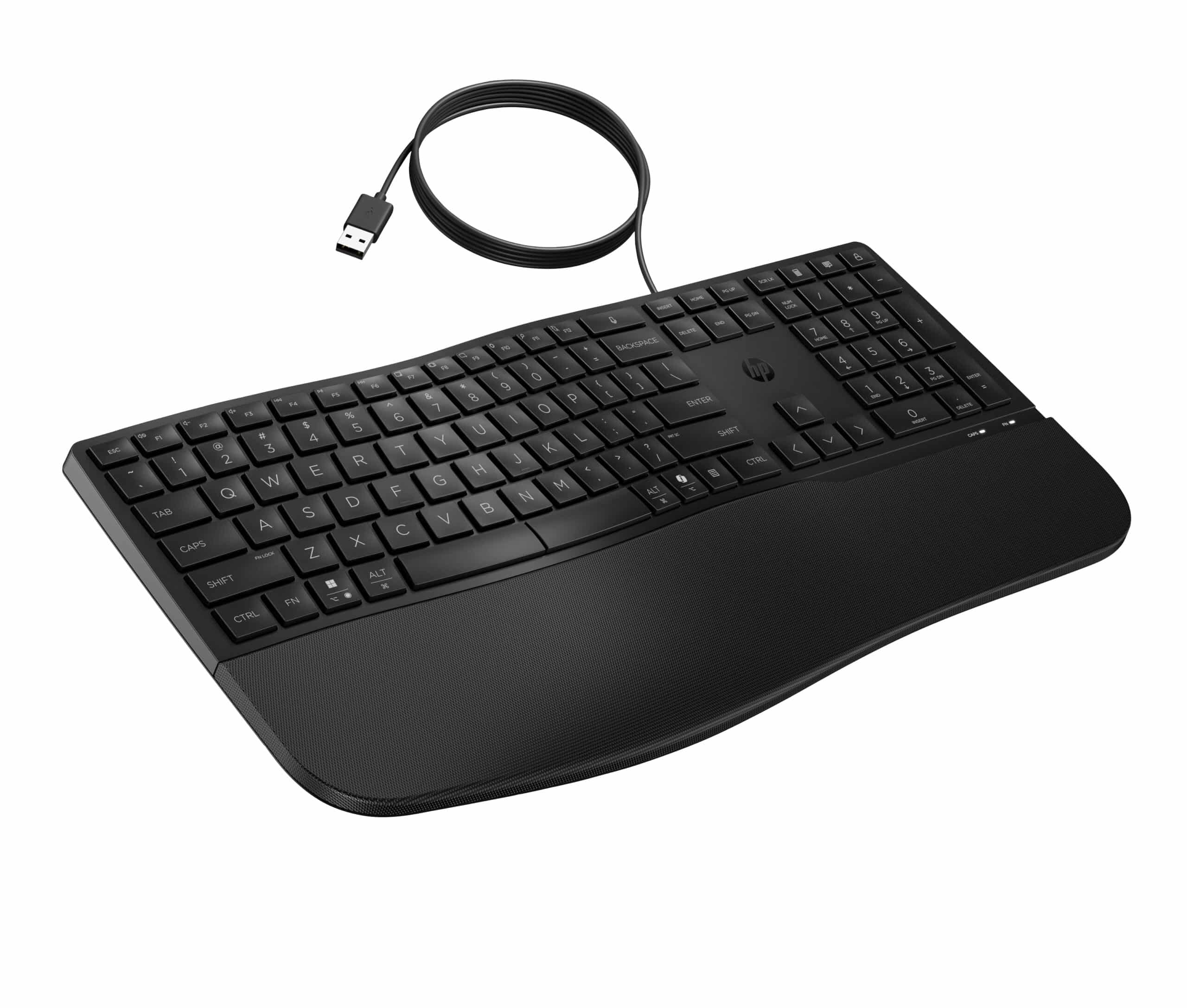 HP 485 CFT WD KBD toetsenbord Kantoor USB Zwart - Afbeelding 2