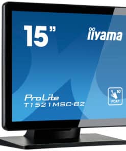 iiyama ProLite T1521MSC-B2 computer monitor 38,1 cm (15") 1024 x 768 Pixels XGA LED Touchscreen Tafelblad Zwart - Afbeelding 3