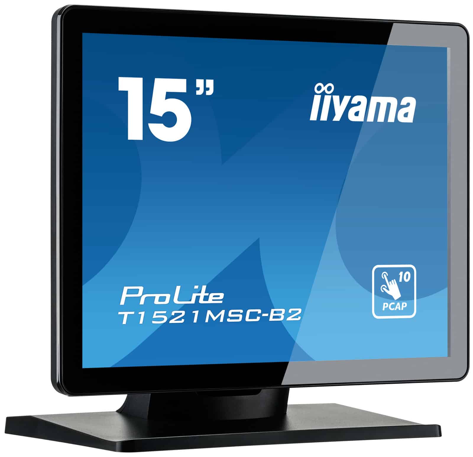 iiyama ProLite T1521MSC-B2 computer monitor 38,1 cm (15") 1024 x 768 Pixels XGA LED Touchscreen Tafelblad Zwart - Afbeelding 3