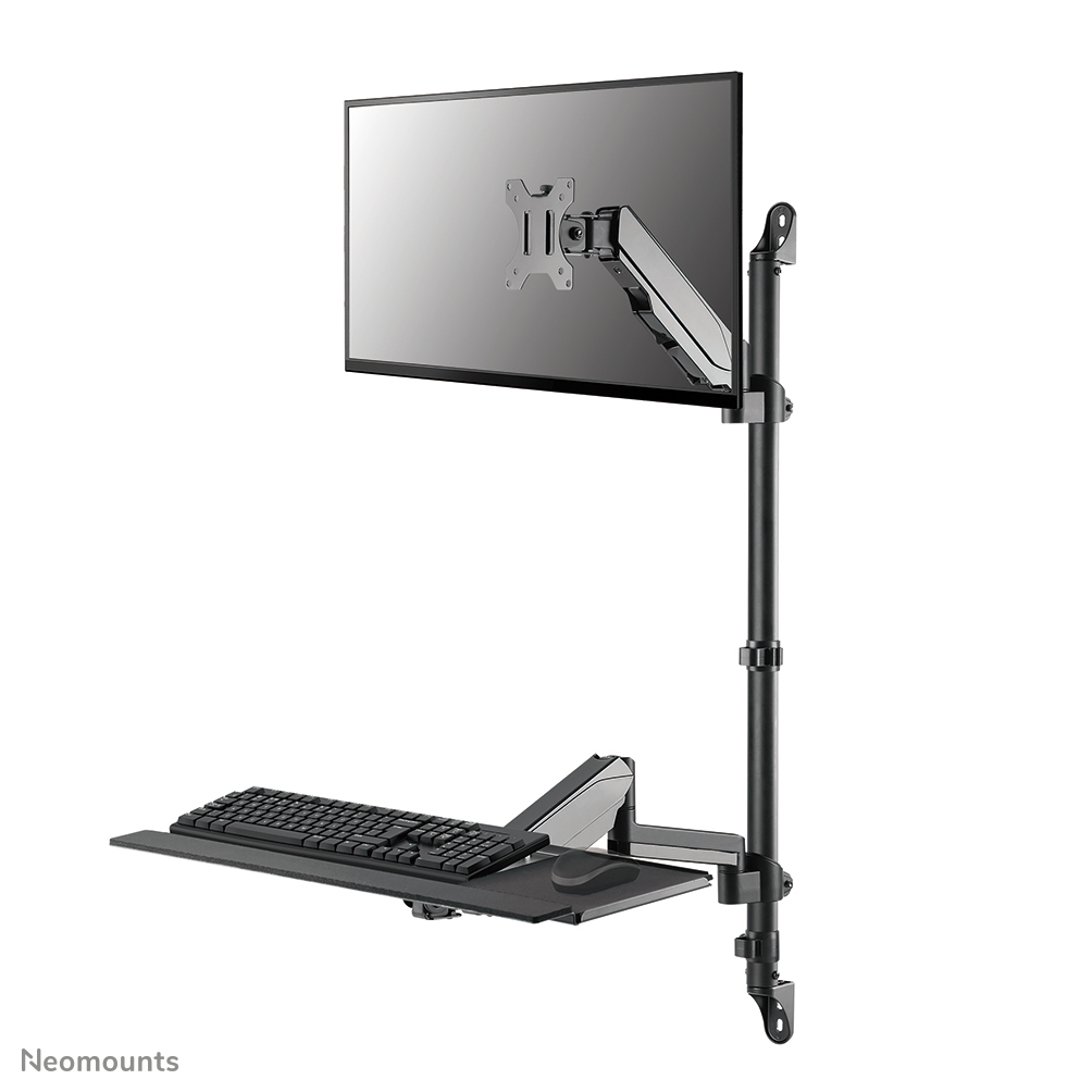 Neomounts WL90-325BL1 Zit-sta werkstation wand 17-32" - gasveer