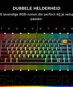 Glorious Gaming Glorious GMBK 75% customizable RGB-toetsenbord - Afbeelding 2