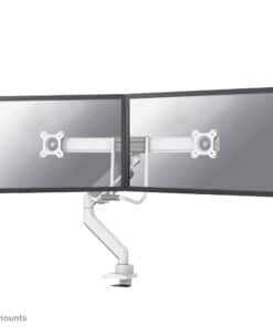 Neomounts DS75-450WH2 Monitorarm 17-32" - gasveer - Topfix - 180°-stop