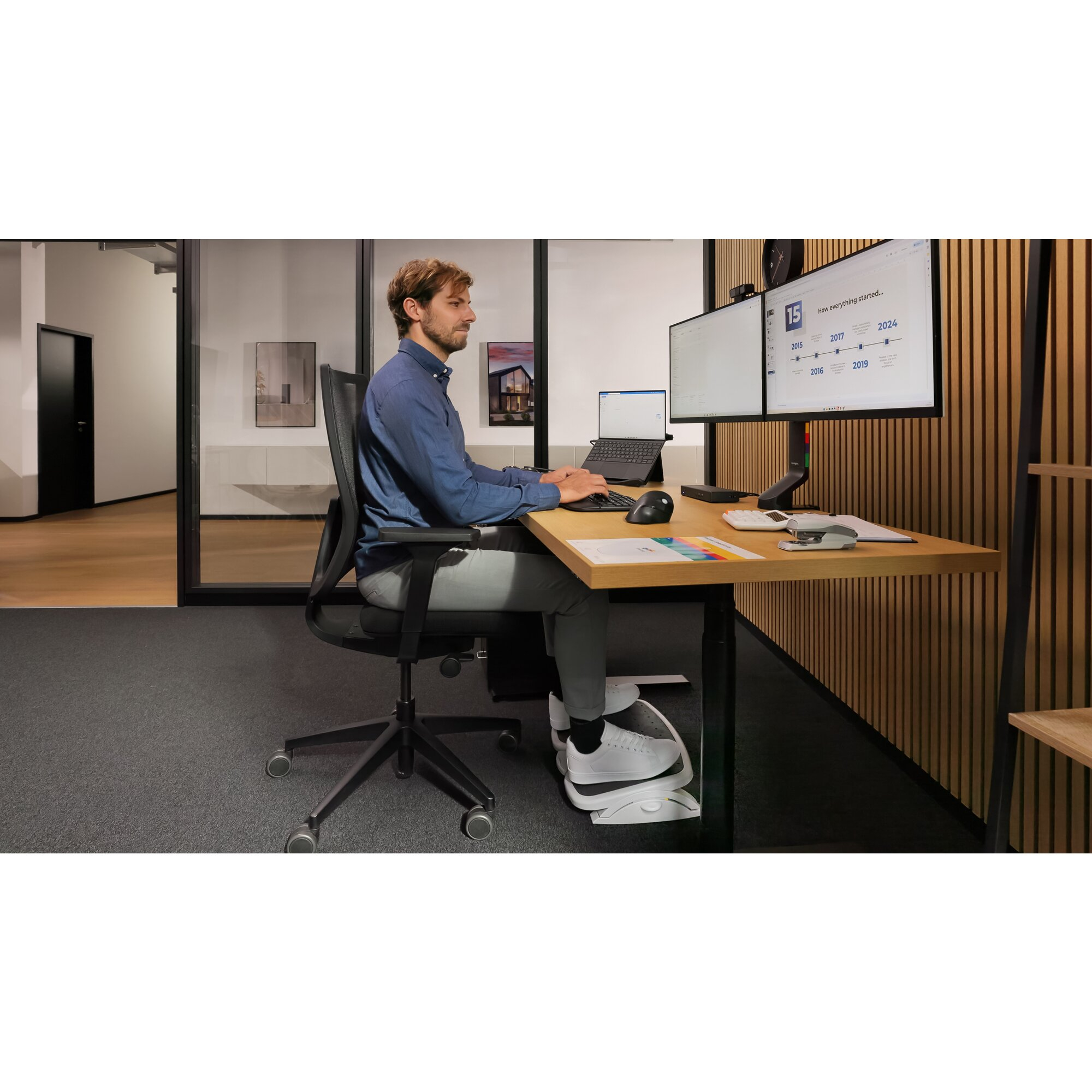 Kensington Pro Fit Ergo KB675 EQ TKL toetsenbord Bluetooth Zwart - Afbeelding 5