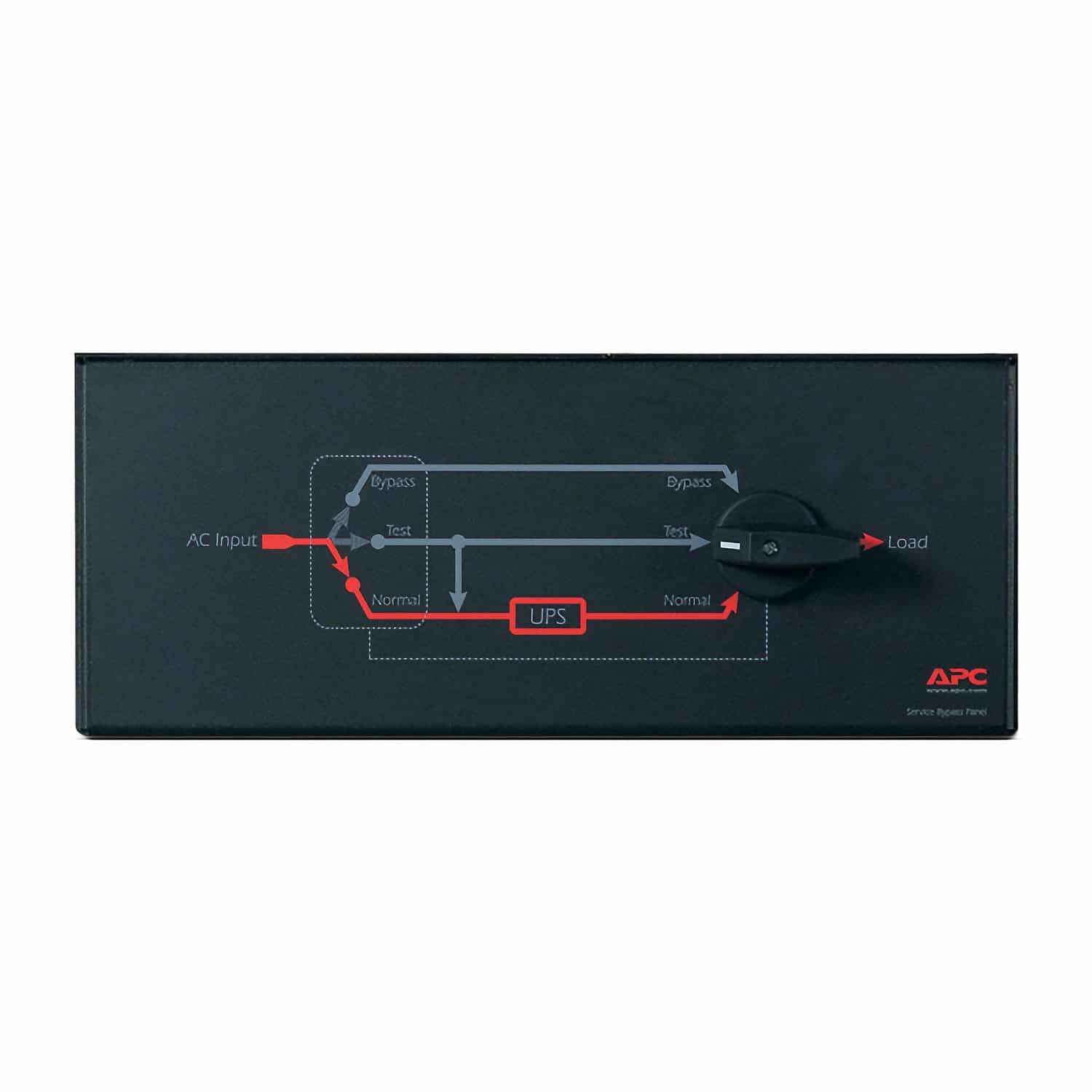 APC-service bypasspaneel - 230V; 100A; MBB; vaste bedrading in; (3) 30A vaste bedrading uit - Afbeelding 5