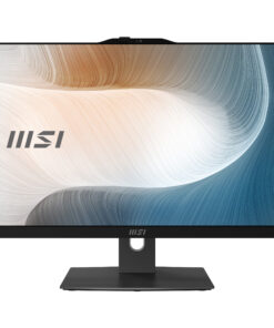 MSI Modern AM242TP 1M-1230EU Intel Core 3 100U 60,5 cm (23.8") 1920 x 1080 Pixels Touchscreen Alles-in-één-pc 8 GB DDR5-SDRAM 256 GB SSD Windows 11 Pro Wi-Fi 6E (802.11ax) Zwart