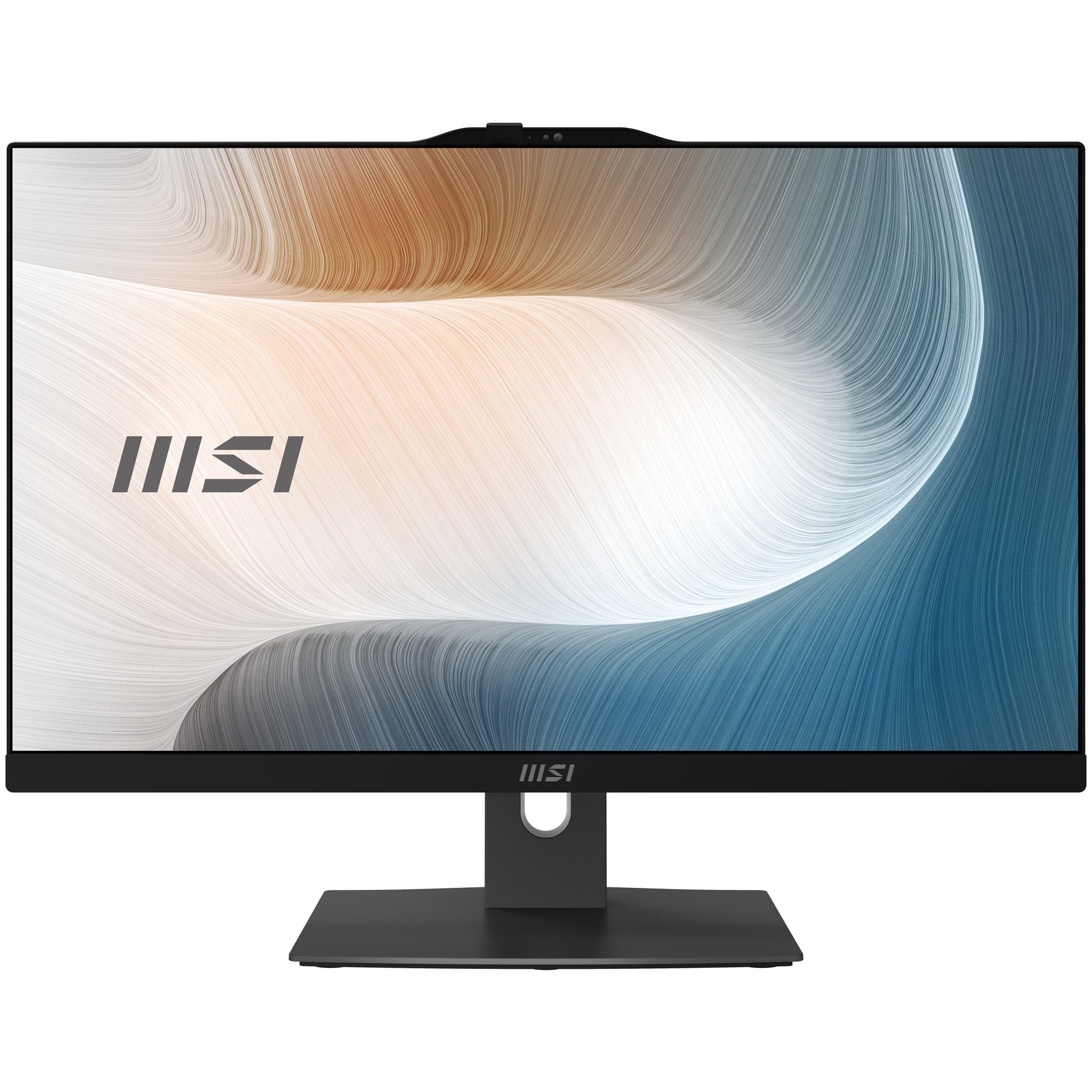 MSI Modern AM242TP 1M-1230EU Intel Core 3 100U 60,5 cm (23.8") 1920 x 1080 Pixels Touchscreen Alles-in-één-pc 8 GB DDR5-SDRAM 256 GB SSD Windows 11 Pro Wi-Fi 6E (802.11ax) Zwart