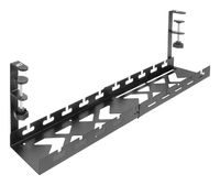 ACT Verstelbare kabelgoot voor onder een bureau, montage via klemsysteem, 43-72cm - Afbeelding 6