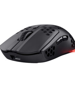 Trust GXT 929 Helox Gaming Muis - Draadloze gamingmuis – 6 programmeerbare knoppen – 4800 DPI – Zwart