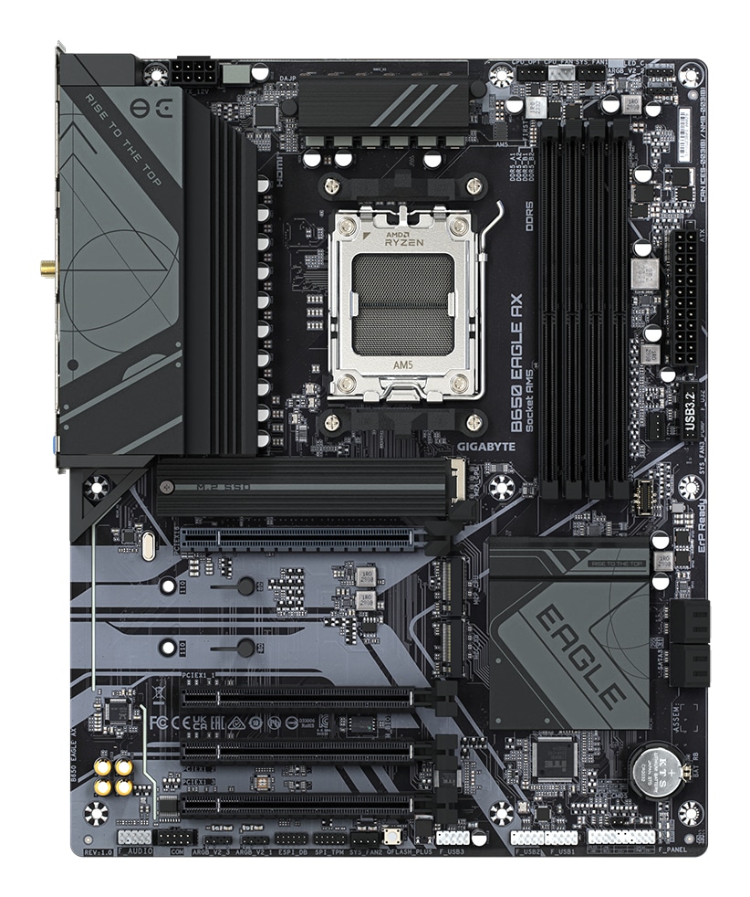 GIGABYTE B650 EAGLE AX moederbord AMD B650 Socket AM5 ATX - Afbeelding 2