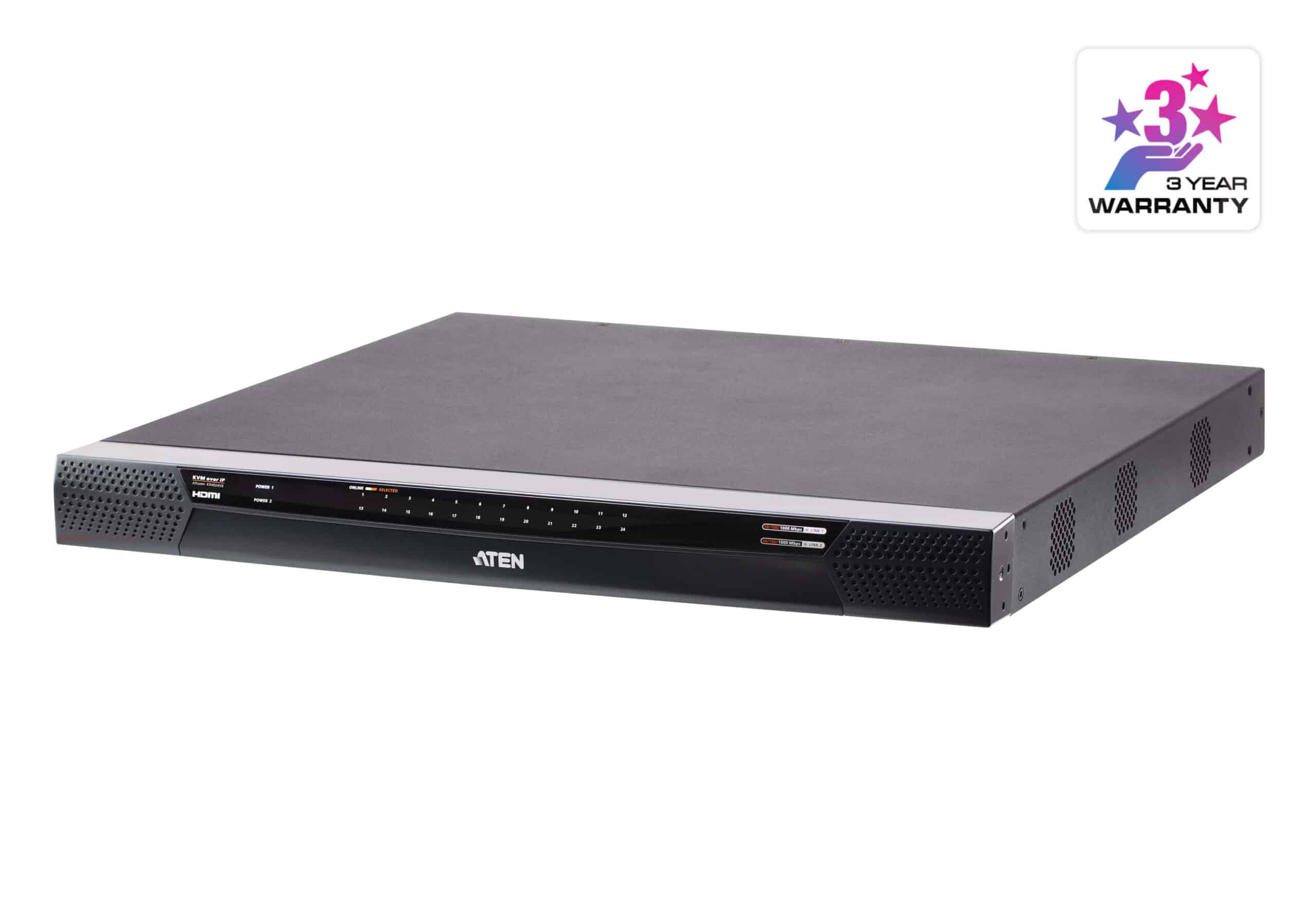 ATEN KN4024VB-AX-U KVM-switch Zwart