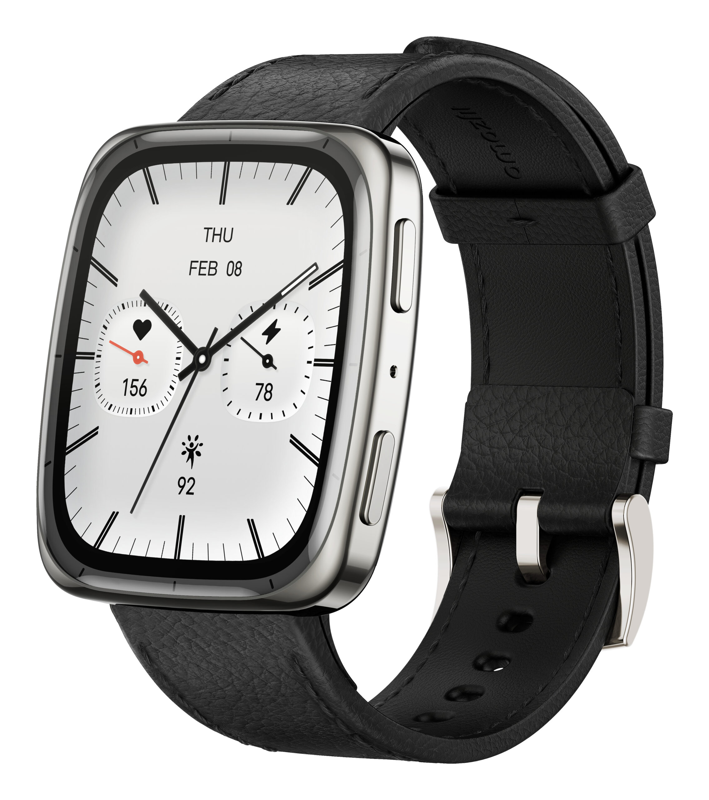 Amazfit Active 2 4,45 cm (1.75") AMOLED Digitaal 390 x 450 Pixels Touchscreen Roestvrijstaal - Afbeelding 3