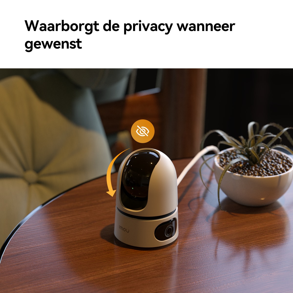 Imou A1 dual Turret IP-beveiligingscamera Buiten 2304 x 1296 Pixels Plafond/bureau - Afbeelding 8