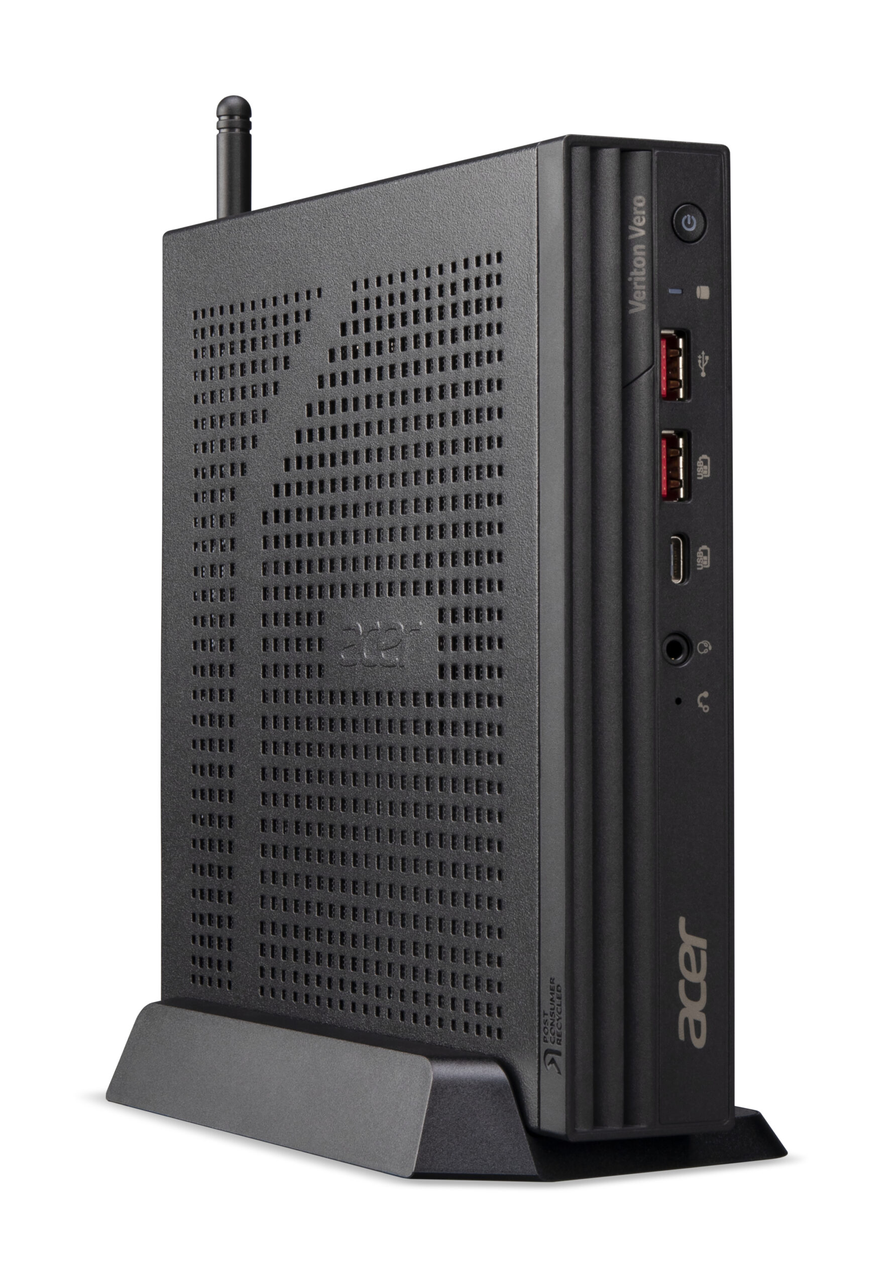 Acer Veriton N4735GT U52516 Pro Mini Intel Core Ultra 5 225T 16 GB DDR5-SDRAM 512 GB SSD Windows 11 Pro MFF Mini PC Zwart