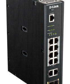 D-Link DIS-200G-12PS netwerk-switch Managed L2 Gigabit Ethernet (10/100/1000) Power over Ethernet (PoE) Zwart
