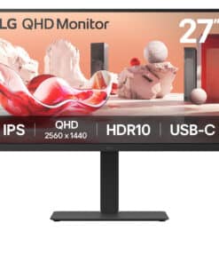 LG 27BA75QB-B.AEU computer monitor 68,6 cm (27") 2560 x 1440 Pixels Wide Quad HD LED Zwart