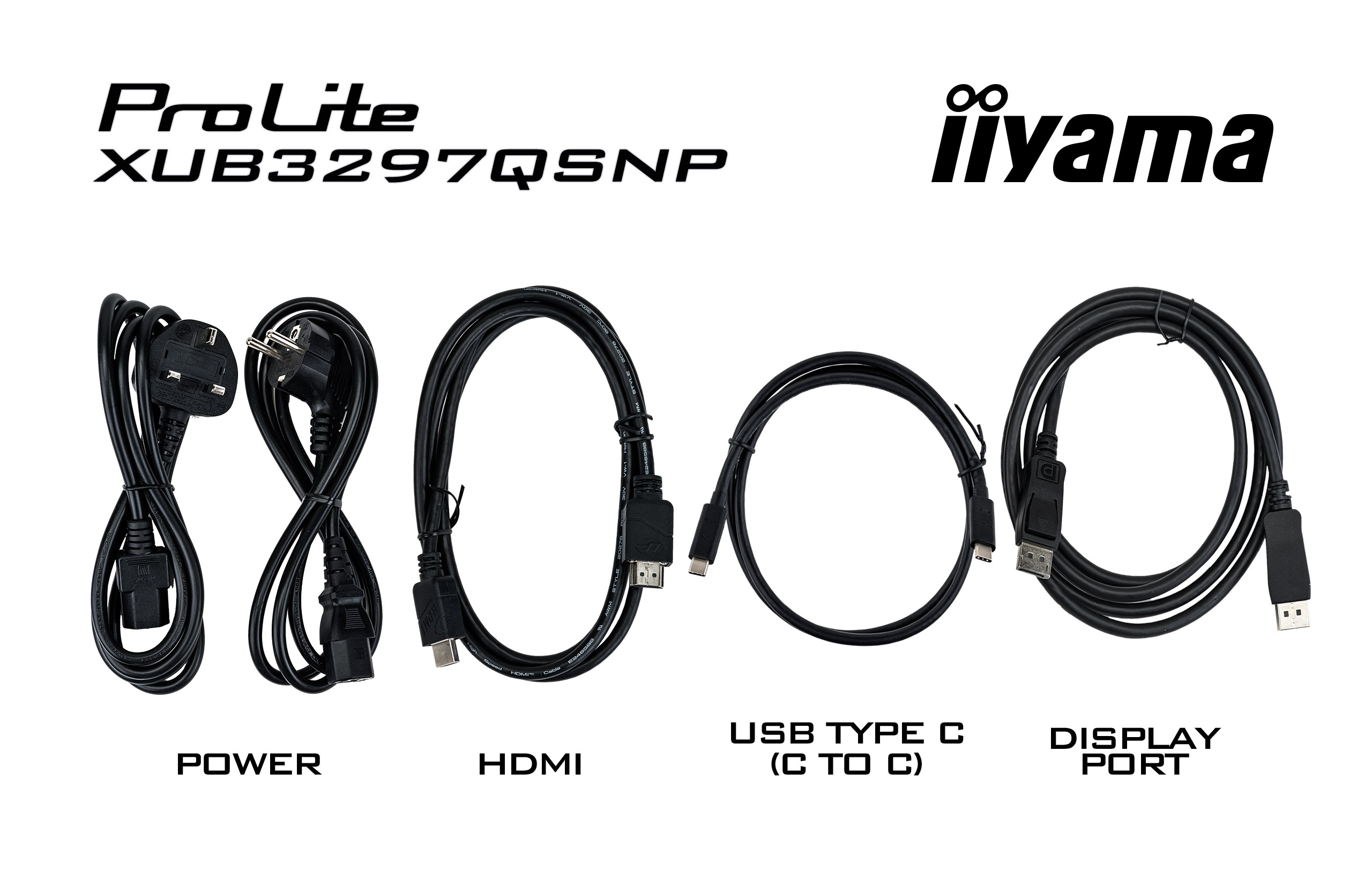 iiyama ProLite XUB3297QSNP-B1 computer monitor 81,3 cm (32") 2560 x 1440 Pixels Quad HD LED Zwart - Afbeelding 4