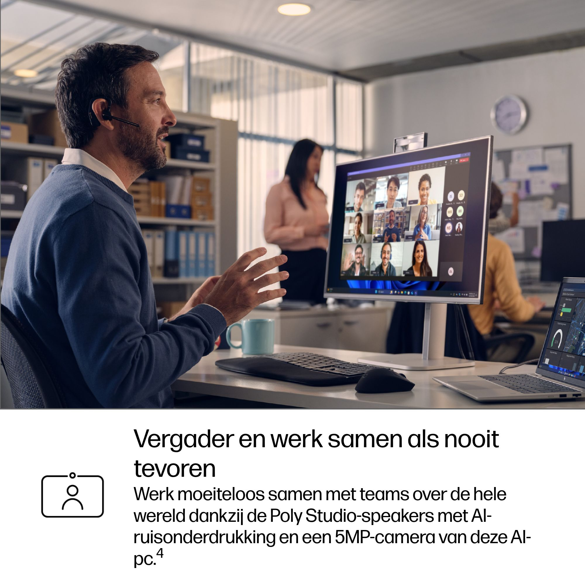 HP EliteBook 6 G1i 13 (AI PC) UMA Ultra7 255U / 13.3 WUXGA UWVA 300 5MP IR 60Hz bnt Panel / 16GB (1x16GB) DDR5 5600 SODIMM Memory / 512GB PCIe/ W11p64 / 1 Yr W QWERTZ - Afbeelding 6