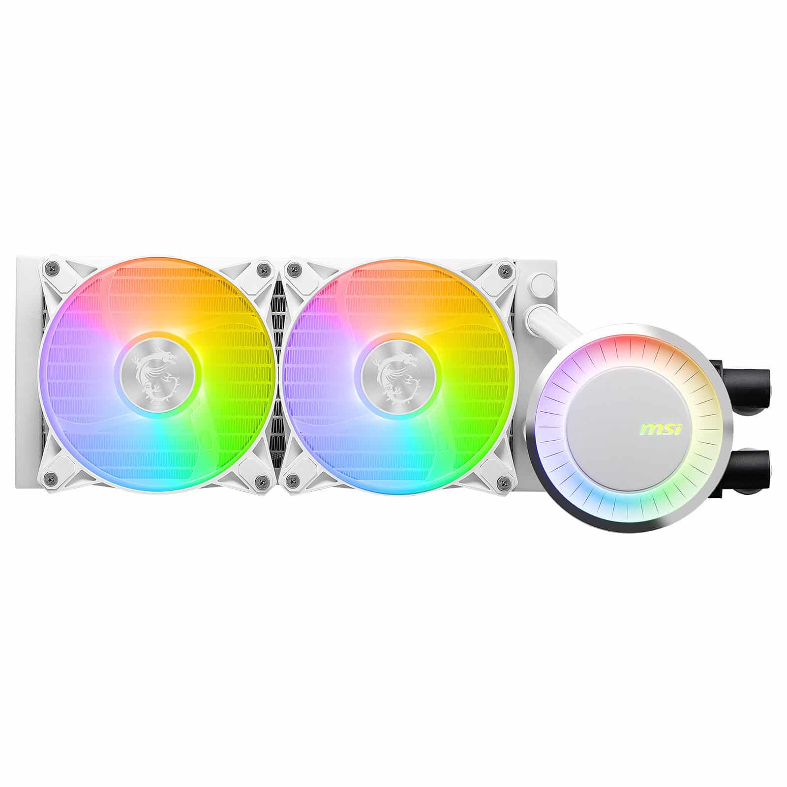 MSI MAG Coreliquid E240 WHITE Moederbord, Processor Kit voor vloeistofkoeling 12 cm Wit