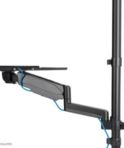 Neomounts WL90-325BL1 Zit-sta werkstation wand 17-32" - gasveer - Afbeelding 8