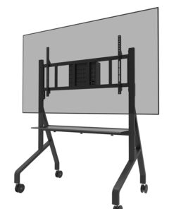 Neomounts FL50-575BL1 TV trolley 65-115" - snelle installatie - TÜV