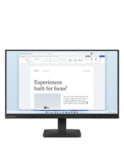 Lenovo L24-4e computer monitor 60,5 cm (23.8") 1920 x 1080 Pixels Full HD LCD Zwart