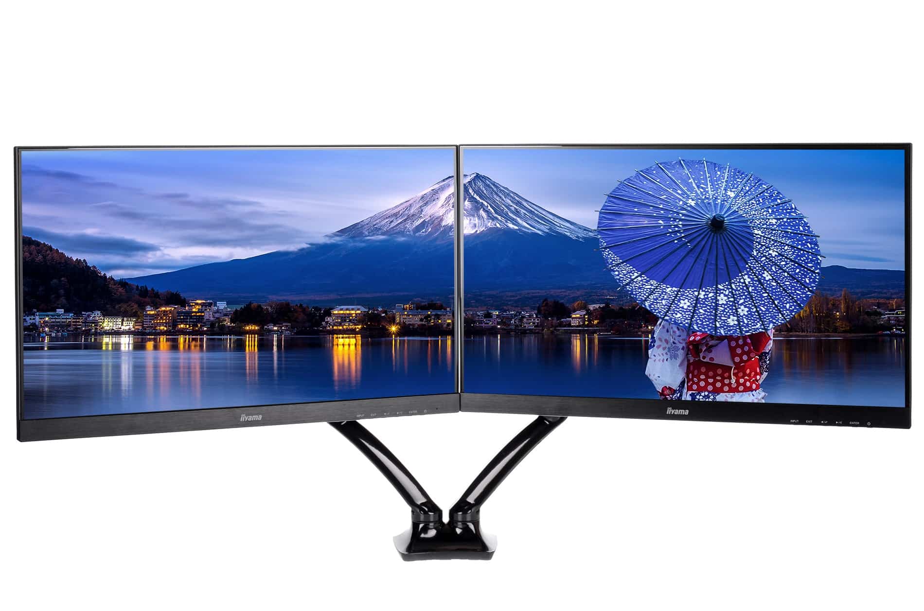 iiyama DS3002C-B1 flat panel bureau steun 68,6 cm (27") Zwart - Afbeelding 5