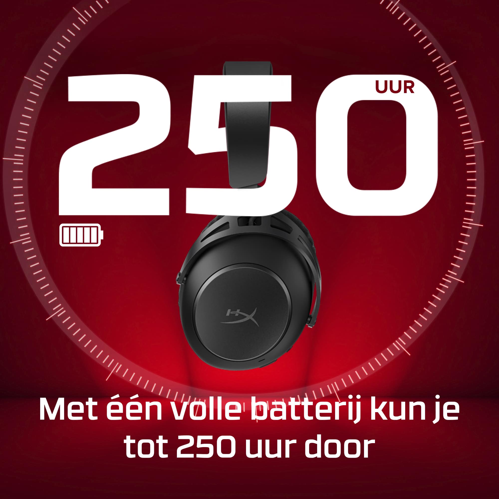 HyperX Cloud Alpha 2 - Wireless Gaming Headset - Afbeelding 3