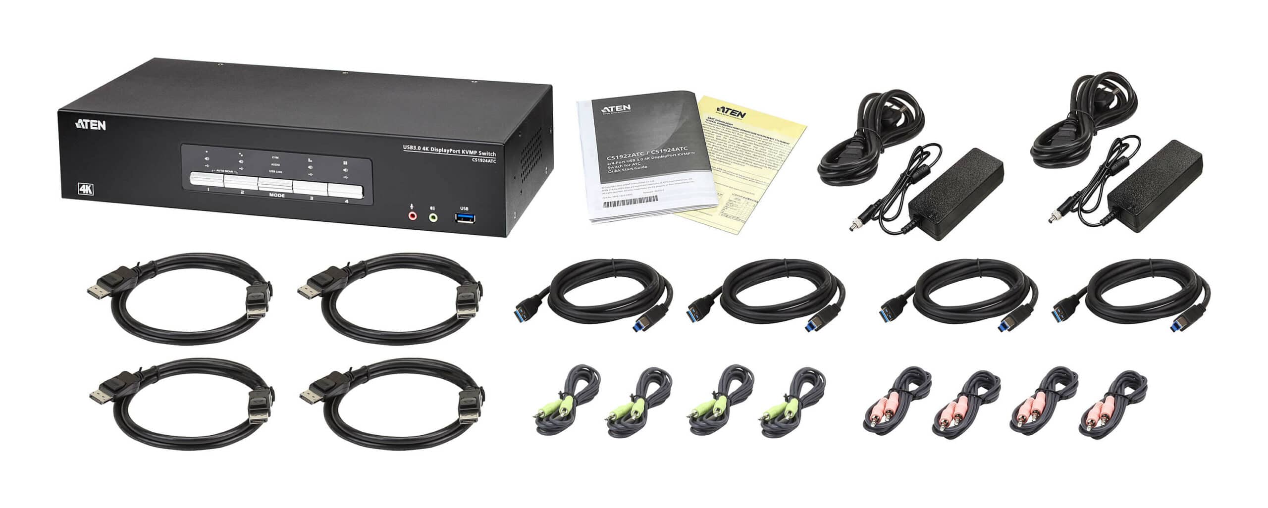 ATEN CS1924ATC KVM-switch Zwart - Afbeelding 4