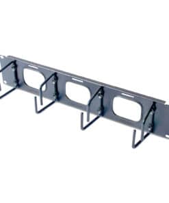 APC Horizontale kabelorganisator 2U m/doorgangsgaten - Afbeelding 3