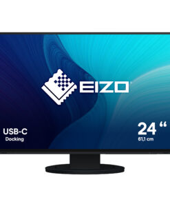 EIZO FlexScan EV2485-BK computer monitor 61,2 cm (24.1") 1920 x 1200 Pixels WUXGA LCD Zwart
