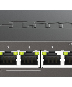 D-Link DGS-1008P/E netwerk-switch Unmanaged L2 Gigabit Ethernet (10/100/1000) Power over Ethernet (PoE) Desktop Zwart