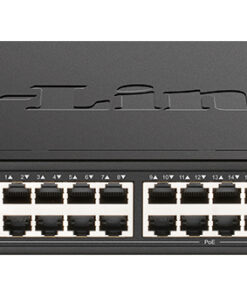 D-Link DGS-1100-26MPV2/E netwerk-switch Managed L2 Gigabit Ethernet (10/100/1000) Power over Ethernet (PoE) Zwart