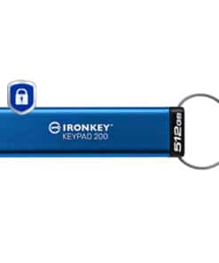 Kingston Technology IronKey 512GB Keypad 200, FIPS 140-3 Lvl 3 AES-256 versleuteld