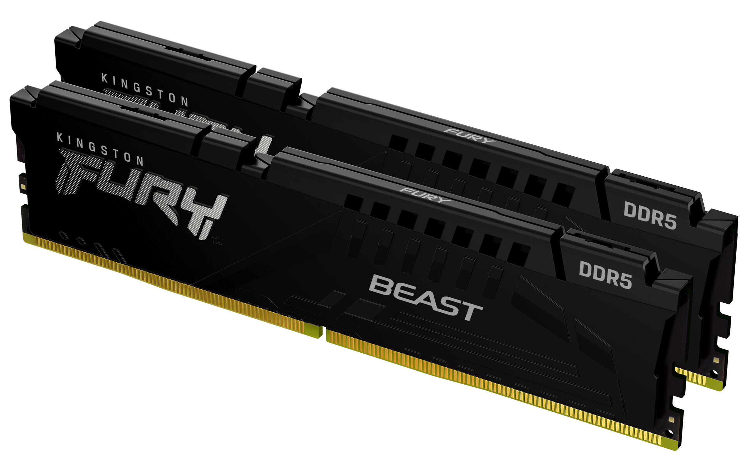 Kingston KF556C40BBK2-32 FURY Beast DIMM Kit, 32GB, DDR5, 5600 Mhz, CL40, Black
