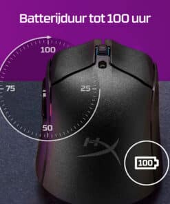 HyperX Pulsefire Haste 2 - draadloze gamingmuis (zwart) - Afbeelding 4