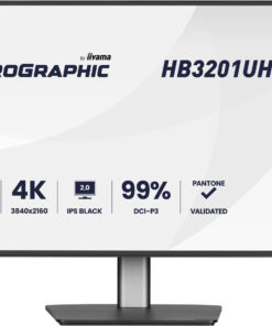 iiyama ProGraphic HB3201UHSNP-B1 computer monitor 80 cm (31.5") 3840 x 2160 Pixels 4K Ultra HD Zwart