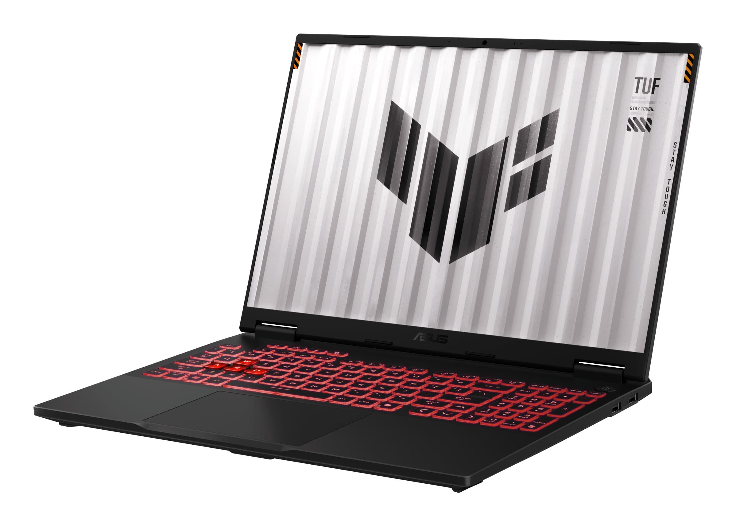 ASUS TUF Gaming A16 FA608UM-RV014W AMD Ryzen™ 7 260 Laptop 40,6 cm (16") WUXGA 16 GB DDR5-SDRAM 512 GB SSD NVIDIA GeForce RTX 5060 Wi-Fi 6E (802.11ax) Windows 11 Home Belgisch Zwart, Grijs - Afbeelding 2