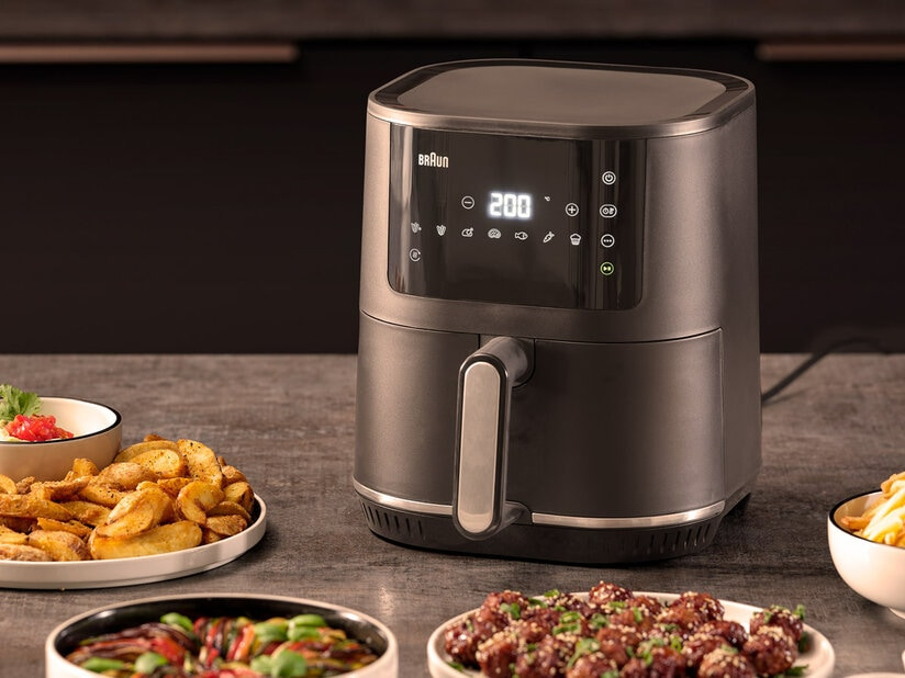 Braun MultiFry 3 Enkel 4,3 l Vrijstaand 1500 W Heteluchtfriteuse Zwart - Afbeelding 7