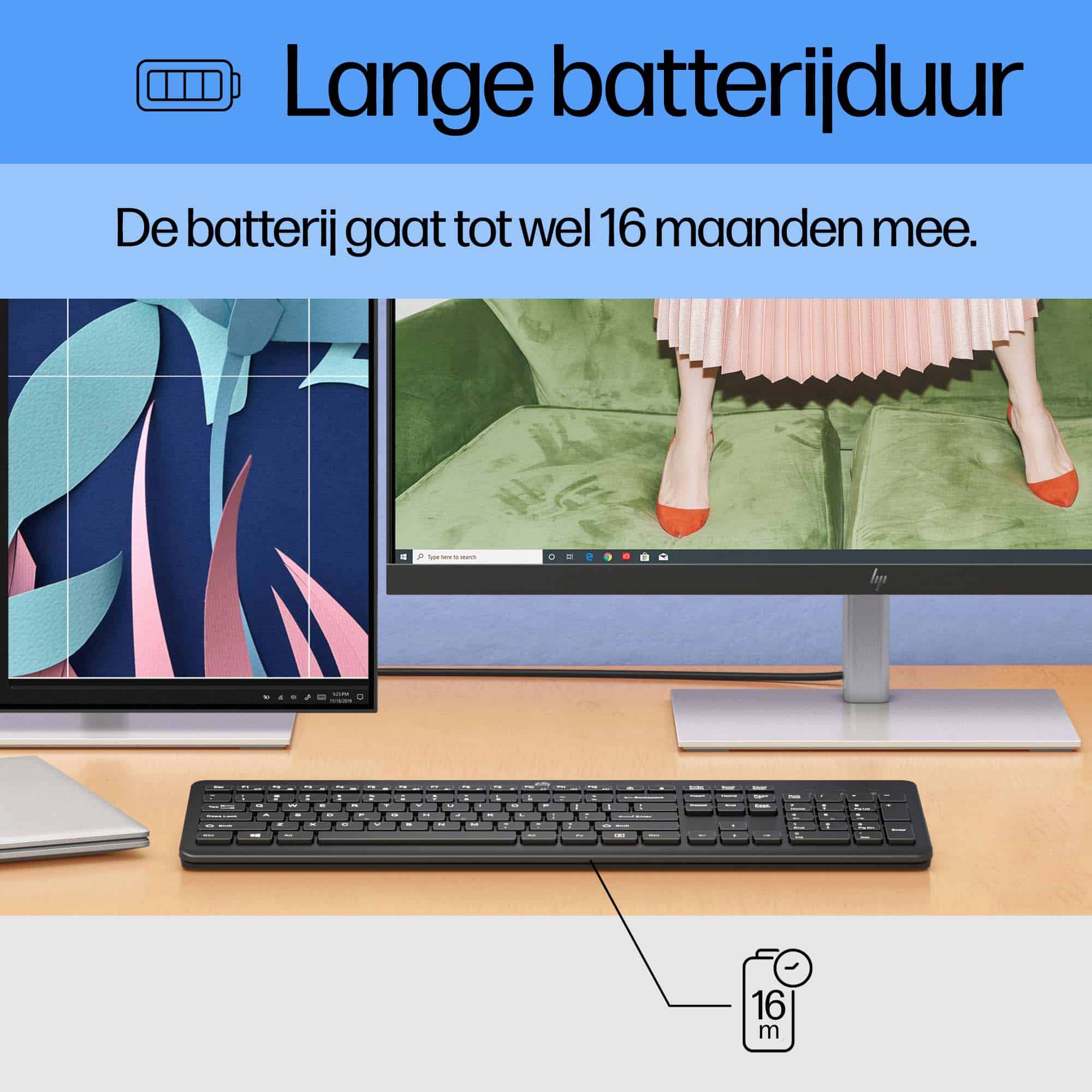 HP 230 draadloos toetsenbord - Afbeelding 4
