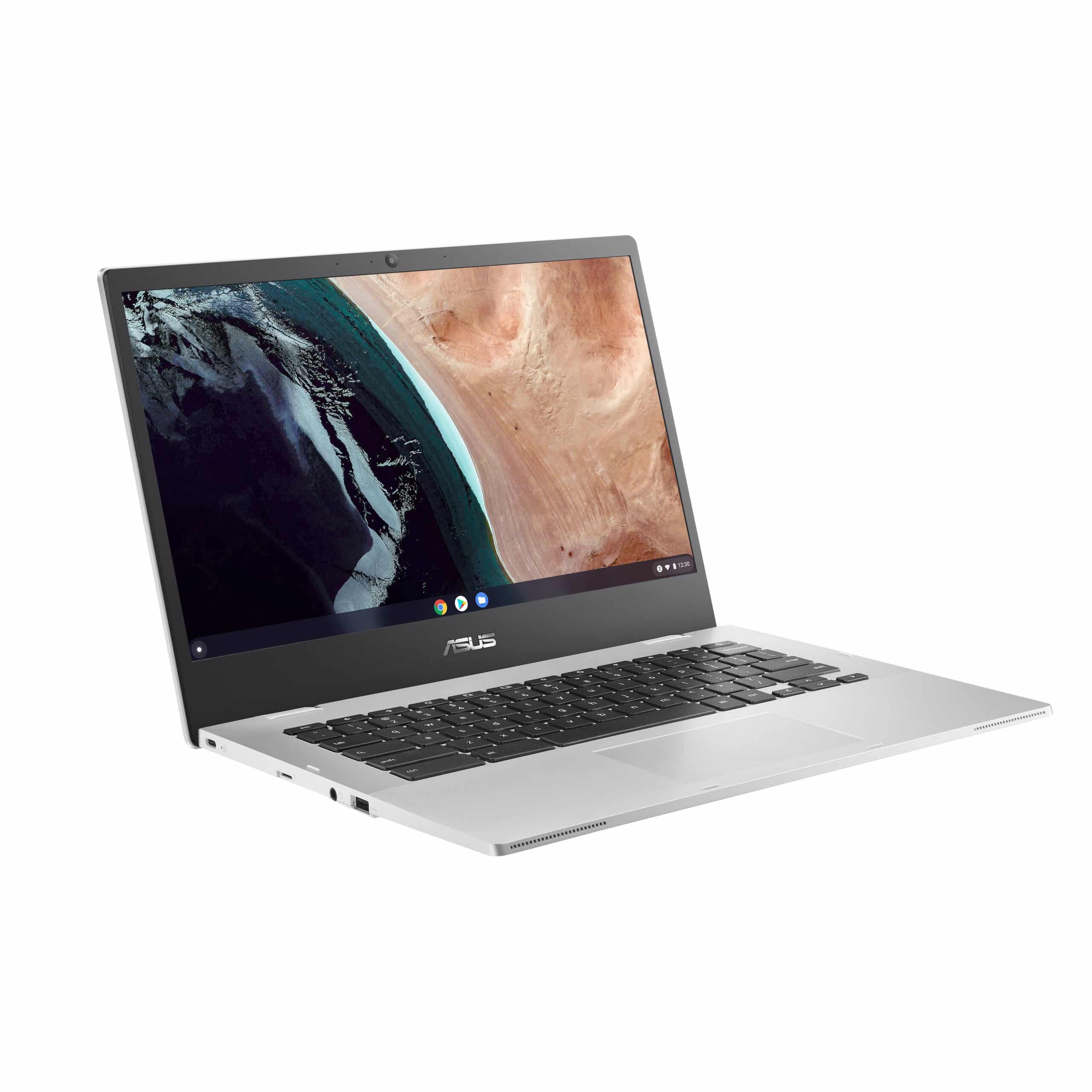 ASUS Chromebook CX1 CX1400CKA-NK0688 Intel® Celeron® N N4500 35,6 cm (14") Full HD 4 GB LPDDR4x-SDRAM 128 GB eMMC Wi-Fi 6 (802.11ax) ChromeOS Belgisch Zilver - Afbeelding 3
