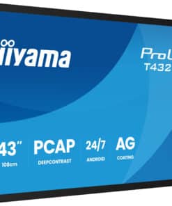 iiyama T4329AS-B1AG computer monitor 108 cm (42.5") 3840 x 2160 Pixels 4K Ultra HD LED Touchscreen Zwart - Afbeelding 7