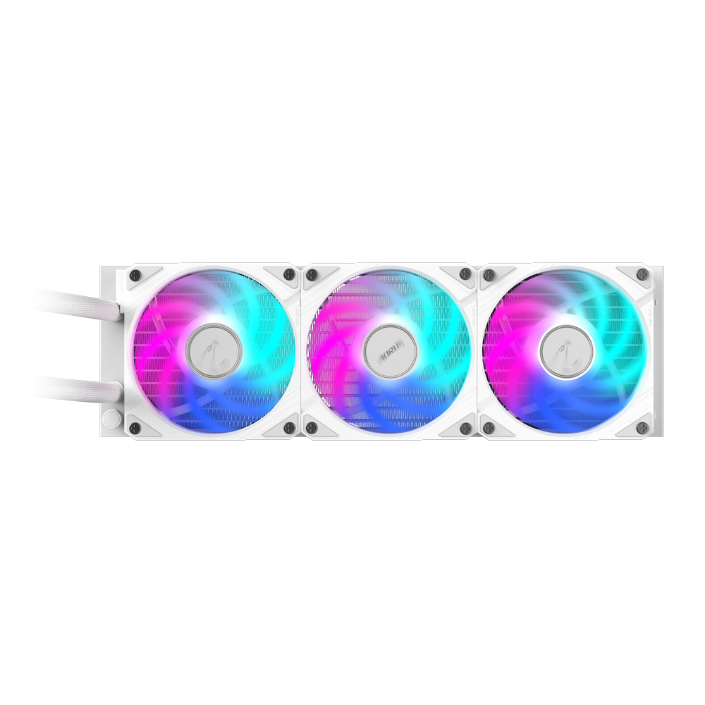 GIGABYTE AORUS WATERFORCE II 360 ICE Processor Alles-in-één vloeistofkoeler 12 cm Wit - Afbeelding 4