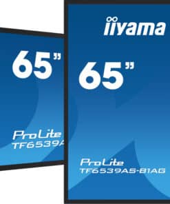 iiyama TF6539AS-B1AG beeldkrant Kiosk-ontwerp 163,8 cm (64.5") LED 435 cd/m² 4K Ultra HD Zwart Touchscreen Type processor Android 11 24/7 Monitor