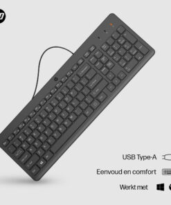HP 150 Wired Keyboard - Afbeelding 5
