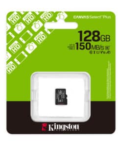 Kingston Technology 128GB micSDXC Canvas Select Plus Gen3 150R A1 enkel pakket zonder ADP - Afbeelding 3
