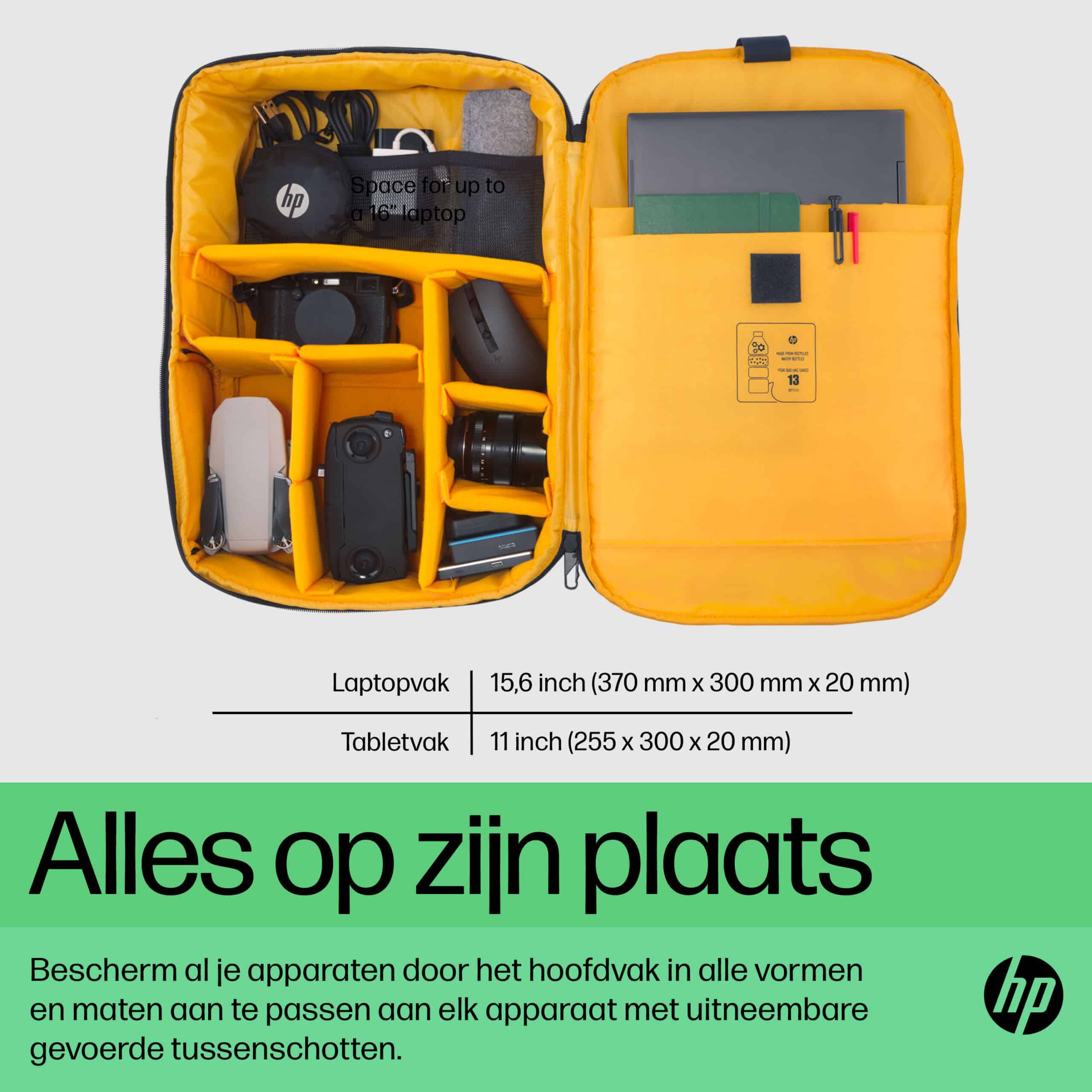 HP Creator 16,1-inch Laptop Backpack - Afbeelding 2