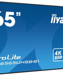 iiyama LH6565UHSB-B1 beeldkrant Kiosk-ontwerp 163,8 cm (64.5") LED Wifi 800 cd/m² 4K Ultra HD Zwart Type processor Android 11 24/7 - Afbeelding 4